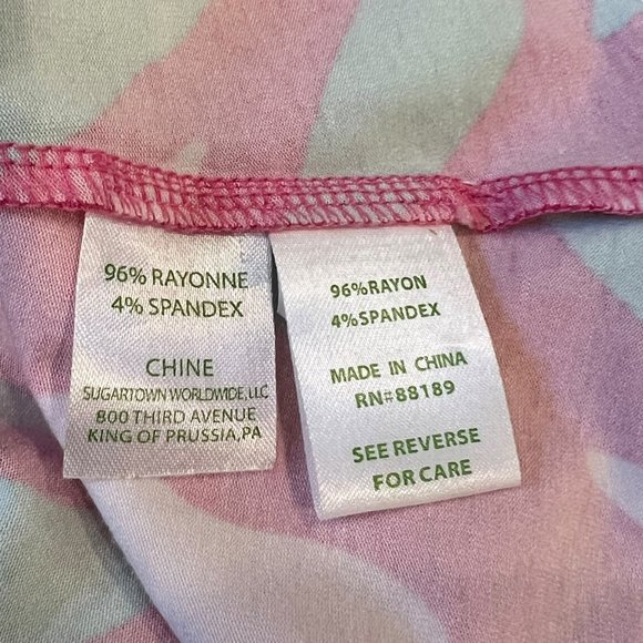 Lilly Pulitzer Ophelia Swing Dress XS Pink Papaya Player Print - Picture 7 of 7